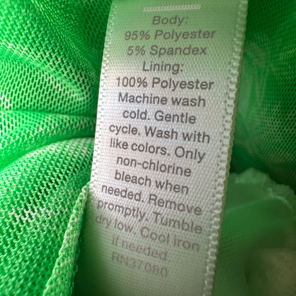 Cato Bright Green Tiered Dress NWT - Picture 5 of 8